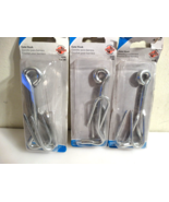 National Hardware  5&quot; Zinc Plated Steel  Gate Hook N122-200 lot of 3 - $158.70 MXN