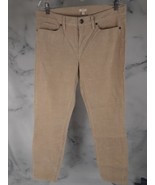 J Crew womens corduroy light khaki pants 31 x 28 - $25.86