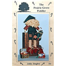 Jolly Jingles Christmas Elf Doll Pattern by Prairie Grove Peddler - £2.76 GBP