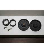 UNBRANDED USED 2 TURNTABLE FEET WITH SPRINGS AND SCREWS. 2 INCH OUTER DI... - $19.99