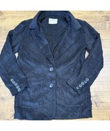 Free People We The Free $168 Everly XS Black Corduroy Oversized Blazer J... - $1,426.63 MXN
