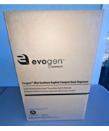 Hospeco EvoGen Mini Sanitary Napkin Tampon Dual Dispenser EV2-FREE - £63.93 GBP