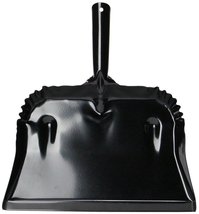 Fulton 182B-20PK 7-1/2&quot; x 12-3/4&quot; Dustpan Steel, Black - $23.94