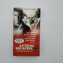 Lethal Weapon 4 VHS VCR Tape Movie Mel Gibson Danny Glover Joe Pesci - £3.15 GBP