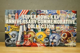 NOS Promo Football NFL Superbowl XXV Premium Swag Anniversary LE Collection - $94.04