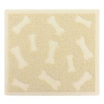 Gibson Everyday Pet Elements 17.7 x 15.75 Inch Dog Bone Placemat in Tan - $34.31