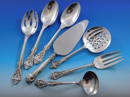 King Edward by Gorham Sterling Silver Essential Serving Set Large 7-piece - £280.47 GBP