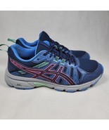 ASICS Womens Gel-Venture 7 Blue Hiking Shoes Size 7.5 Excellent Condition  - £25.13 GBP