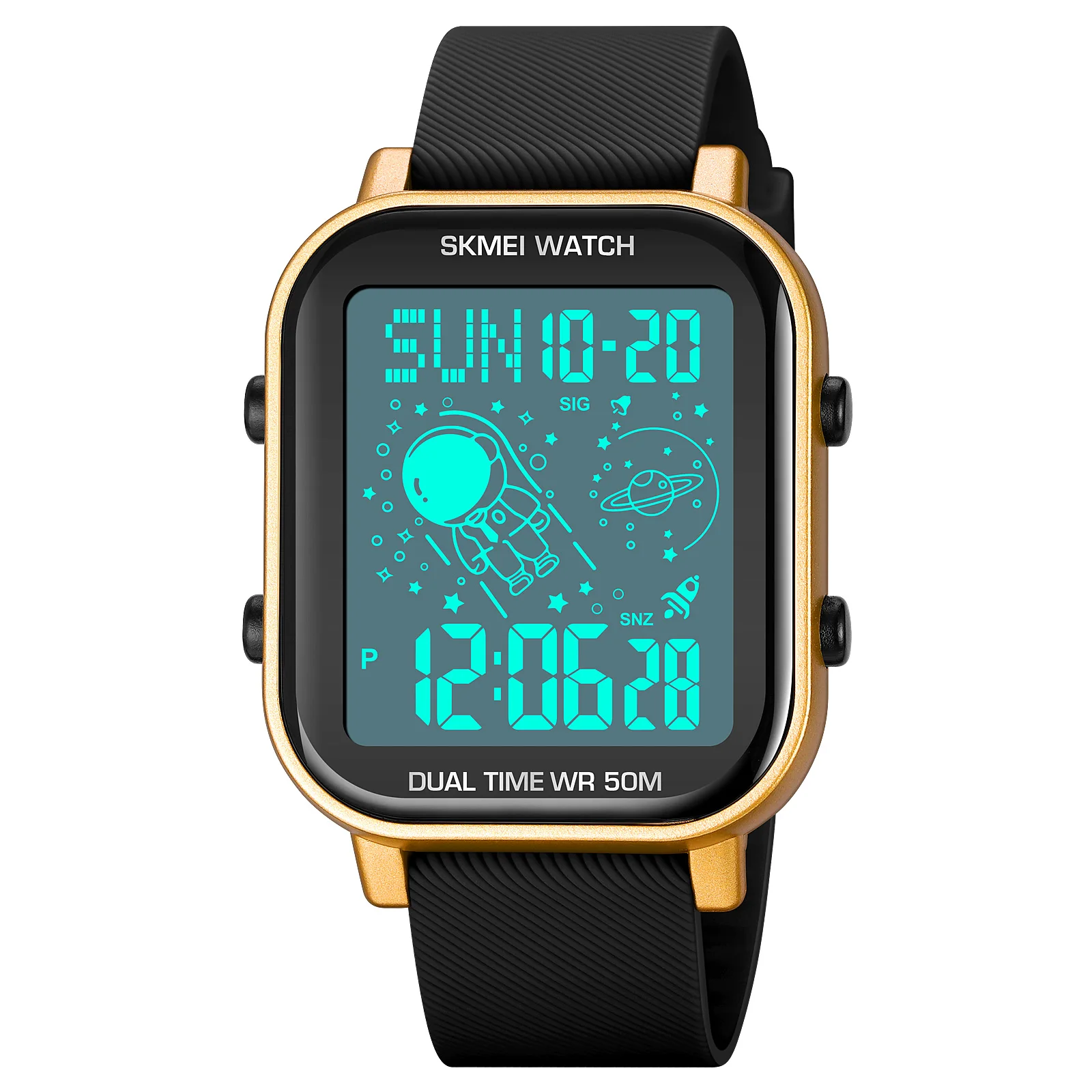 Fashion Digital   Mens Count Down Electronic Clock 5Bar Waterproof  Date Wristw - £98.65 GBP