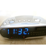 Emerson Research SmartSet AM/FM 2-Alarm Clock Radio Blue Dimmer Model CK... - $14.84