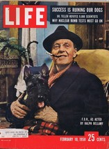 ORIGINAL Vintage Life Magazine February 10 1958 Ralph Bellamy as FDR - £15.56 GBP