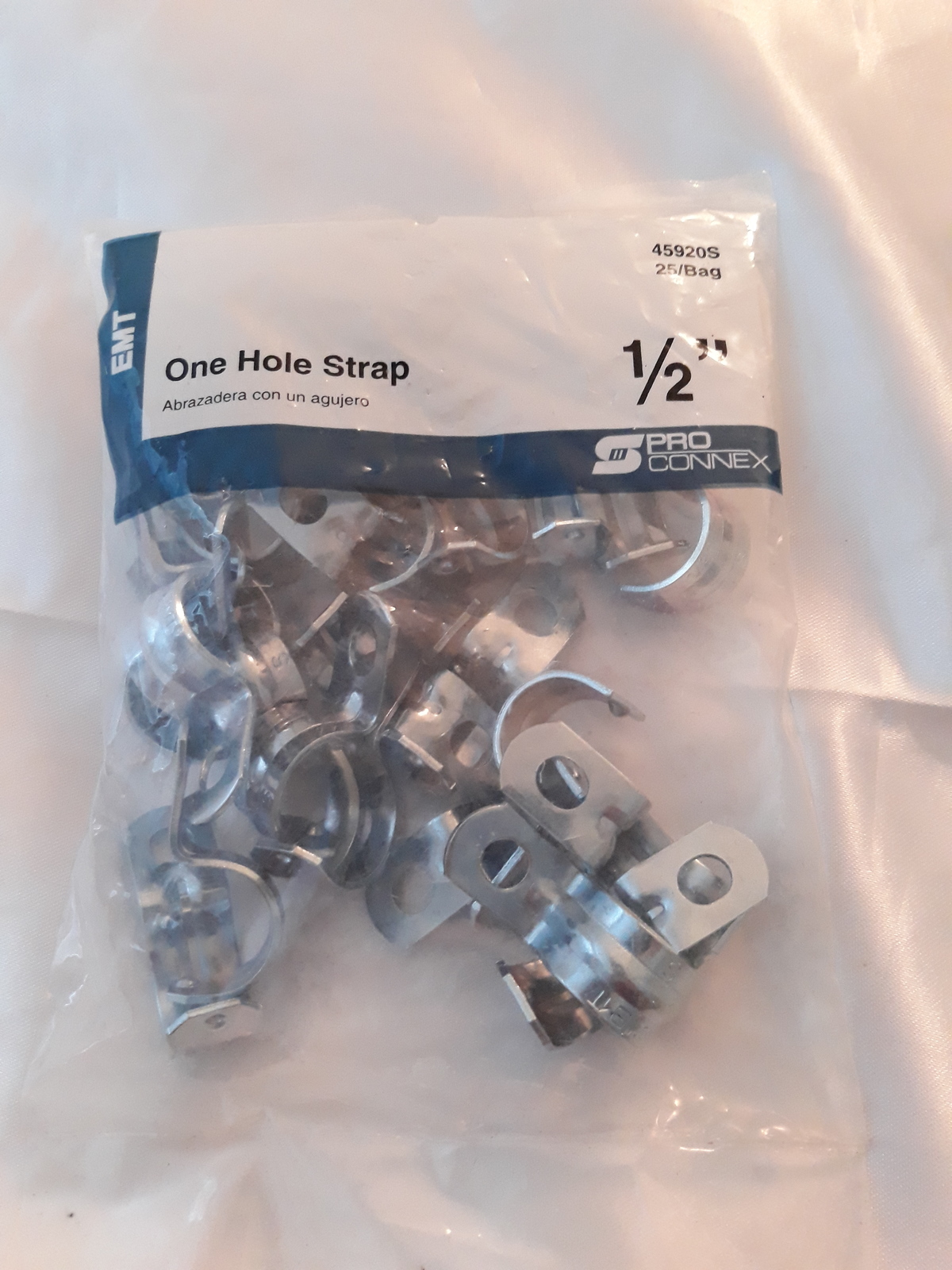 Sigma ProConnex 1/2-in Zinc-plated Steel One-hole Strap Conduit Fittings... - $8.90