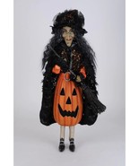 30&quot; Glinda Jack O Lantern Pumpkin Witch Doll Fig Halloween Decor - £173.14 GBP
