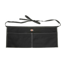 Dickies Black 2 Pocket Canvas Apron with Drawstring Closure 57078 - $19.99