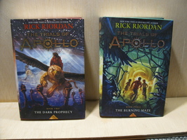 The Dark Prophecy, The Trials of Apollo, Book 2&amp;3 By Author Rick Riordan 1st Edi - £23.89 GBP