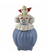 VIntage 1940s Pottery Guild Of America Dutch Girl Cookie Jar Blue White ... - $98.72 CAD
