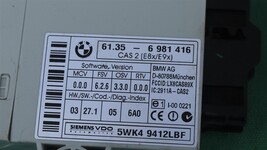 BMW e60 e63 e64 N62 Engine Control Module DME ECU CAS2 Fob Computer Set 7637482 image 3