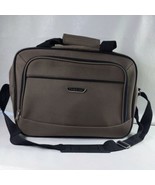 Computer Travel Bag Canvas Prodigy Army/Olive Green Shoulder Briefcase  - $19.80