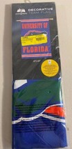 Florida Gators Decorative Team Flag 29&quot;X43&quot; Double Sided NCAA Embossed Suede - £10.27 GBP