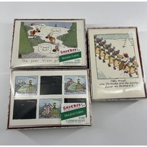 Vintage Shoebox Christmas Cards 20 Greeting Cards &amp; 21 Envelopes 90s 3 Boxes New - £27.96 GBP