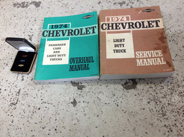 1974 Chevy Truck Pickup Suburban C K P G 10 20 30 Service Shop Repair Manual Set - $90.20