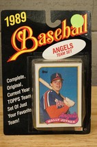 Vintage 1989 Topps Baseball Cards Team Lot Angels Rack Pack #1002 - $6.92