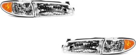 Headlights For Pontiac Grand Prix 1997 1998 1999 2000 2001 2002 2003 Pair - $112.16