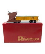 RIVAROSSI Train car 2286/0  SNOW PLOW Erie 077 In Original Box - $38.79