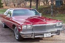 1975 Buick Electra 225 Limited maroon POSTER | 24X36 inch | classic car - £17.56 GBP