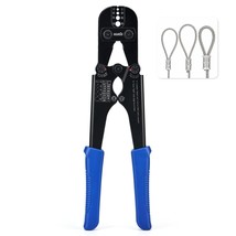 Wire Rope Crimping Tool For Aluminum Oval Sleeves,Double Sleeves,Crimping Loop S - £52.14 GBP