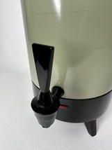 Vintage Regal Avocado Green 36 Cup Coffee Percolator Dispenser Urn - $47.47