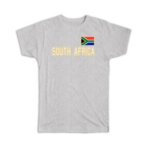 South Africa : Gift T-Shirt Flag Pride Patriotic Expat South African Country - £19.97 GBP