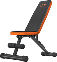 Weight Bench for Home Gym, Adjustable and Foldable Weight Bench - £103.61 GBP