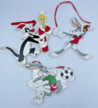 Looney Tunes Ornament Bugs Bunny Daffy Duck Christmas Lot Kurt Adler ‘96 Vintage - £5.92 GBP