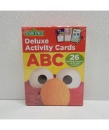 Sesame Street Deluxe Activity Cards ABC With Hardcover Case Write And Er... - £34.18 GBP