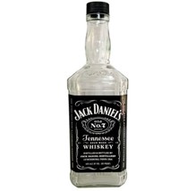 Jack Daniel&#39;s Tennessee Whiskey Empty Bottle Glass Craft Supply Lynchburg SS - £15.76 GBP