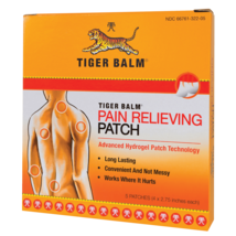 Tiger Balm Pain Relieving Patch, 5 Patches - $12.96