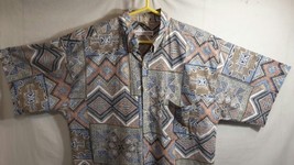  Aztec / Southwest Style Shirt Marc Daniels  M 42” Chest - £15.81 GBP