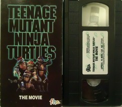 Teenage Mutant Ninja Turtles The Movie (1990) VHS NTSC Vintage Retro Movie - £6.85 GBP