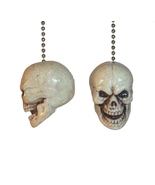 Creepy Skull Ceiling Fan Chain - Unique Goth Decor &amp; Halloween Gift - $7.95
