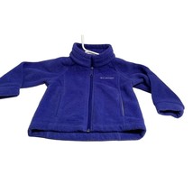 Columbia Infant Baby Girls Toddler Size 24 months Long Sleeve Fleece Coa... - $6.85