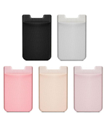 Card Holder Back Phone Stick on Cell Phone Wallet Pocket Credit Card ID ... - £3.56 GBP