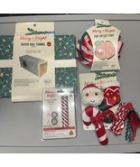 4 Merry &amp; Bright JITTER PALS Cat Toys Catnip Penguin Crinkle Candy Cane ... - $33.83 CAD