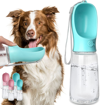 Dog Water Bottle, Leak Proof Portable Puppy Water Dispenser with Drinkin... - $19.10