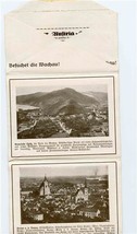 Wachau Valley Austria Mailing Postcard Folder 1920&#39;s - £22.13 GBP