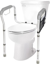 Toilet Safety Rails For The Elderly, Hepo Handicap Toilet Frame With Han... - $50.98