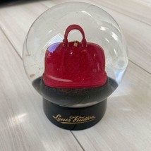 LOUIS VUITTON Snow Globe Dome Object Alma Novelty Ornament Limited Used red - £159.86 GBP