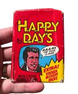 1976 Happy Days TV SHOW Wax Pack Trading Cards Fonzie Winkler Open - $18.51