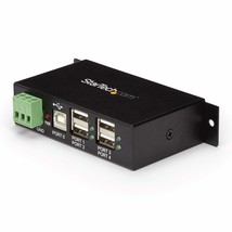 StarTech.com 4-Port USB 2.0 Hub - Metal Industrial USB-A Hub - Din Rail, Wall or - £74.85 GBP+