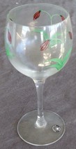 Vintage Long Stemmed Crystal Wine Glass - Vgc - Hand Crafted In Romania - Pretty - £19.77 GBP